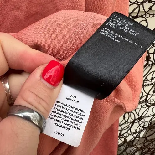 The North Face  Canyonlands Peach Salmon Pullover 1/4 Zip Jacket NF00CP5N LARGE