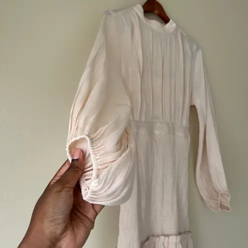 Line and Dot Peach Rianne Mini Dress Size Small