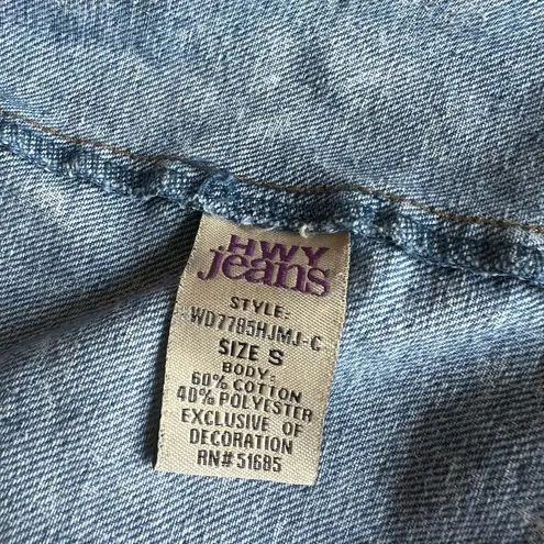 Highway Jeans Acid Wash Jacket S