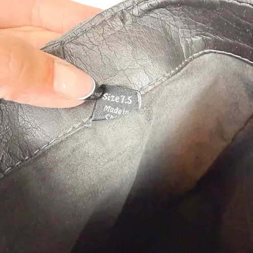 Dolce Vita Kylar Gray Suede Tall Knee High Heeled Point Toe Boots Size 7.5