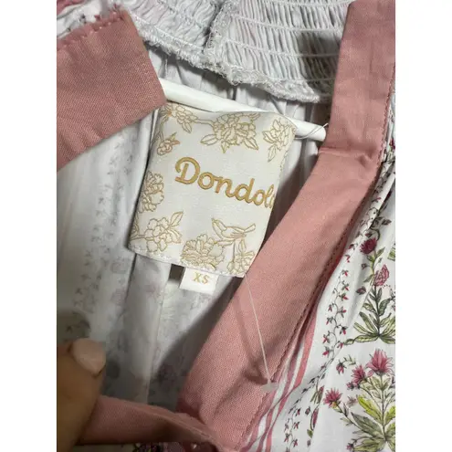 Dondolo Blossom Midi Dress Sz. XS Pink