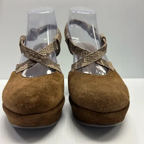 Cordani Slingback Brown Suede