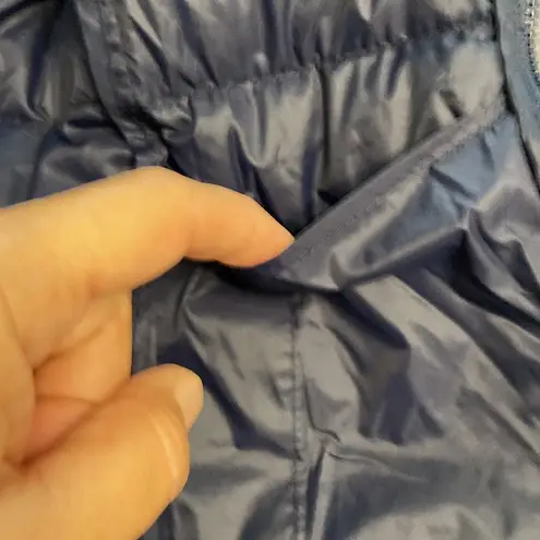 Eddie Bauer  Women Down Jacket size S EB650 color gray/bluish 100% nylon BNWOT