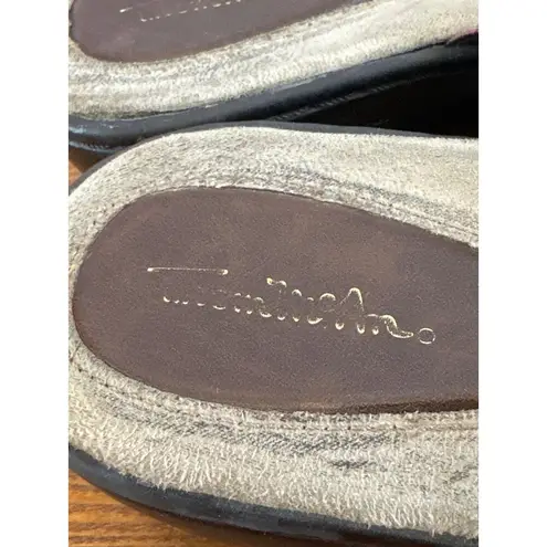 Thom McAn Women’s Leather Open Toe Scandal Brown Size 6.5 W Size 38 Sku 2812