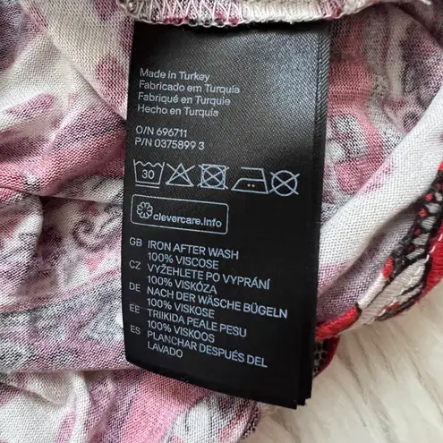 H&M x Coachella Elephant Print Cold Shoulder Top