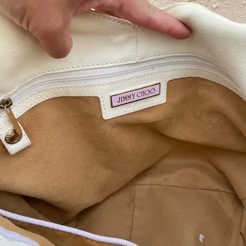 Jimmy Choo Bree perforated leather bag