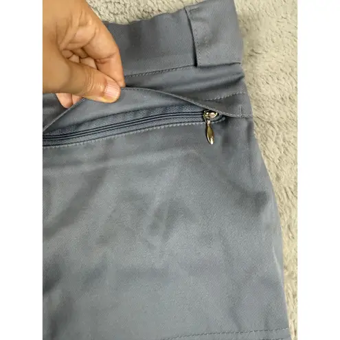 NWT Sportif USA Espa Plus Gray Shorts Womens Size 32 Activewear Utility Pockets