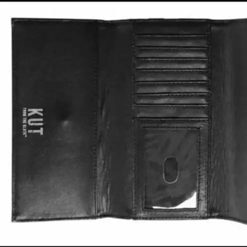 Kut From The Kloth  Slim Water Resistant Striped Wallet.