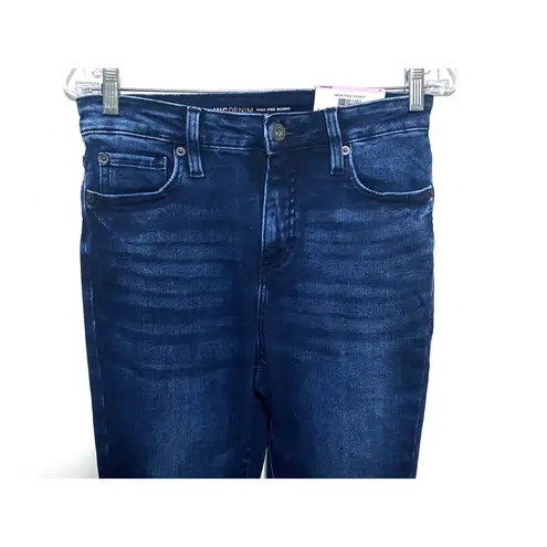 INC Denim High Rise Skinny Jeans Womens 6 Stretch Casual Classic Dark Indigo NWT - Image 2