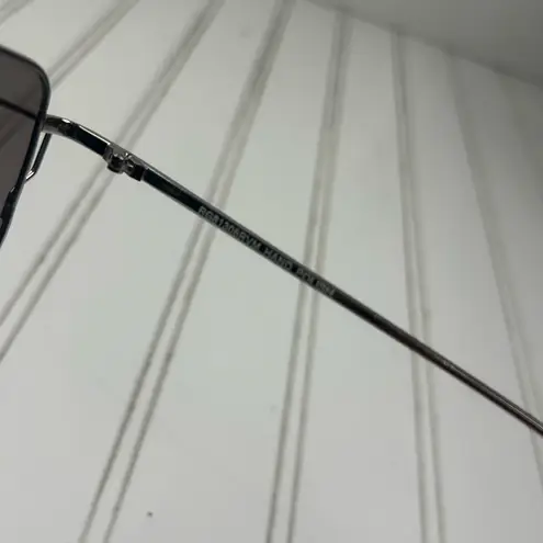 Unisex Silver Mirrored Sunglasses ā Thin Metal Frame Aviator Style Shades