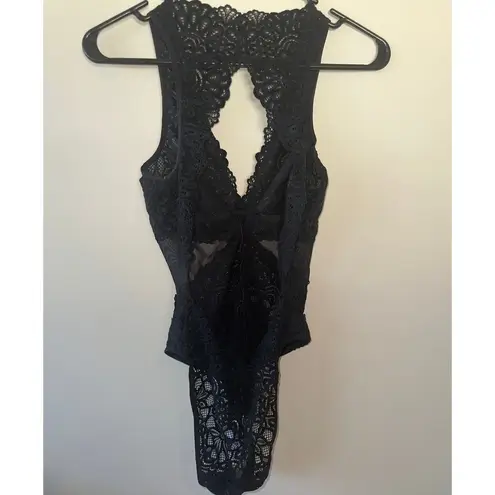 Forever 21 Lace Open-Back Bodysuit   XL