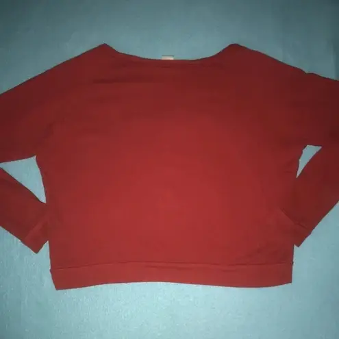 Disney  X FOREVER 21 London Minnie mouse red long sleeve oversized size SP