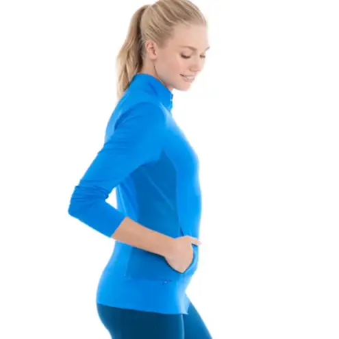 Lole Essential Up Cardigan-Electric Blue