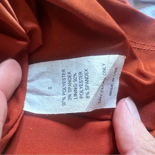 The Jetset Diaries ‘Lash Out’ velvet mini dress in Copper. Size small.