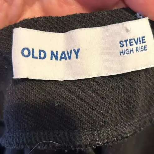 Old Navy  Stevie High Rise Black Ponte Knit‎ Wide Leg Cropped Pull-On Pants 2X