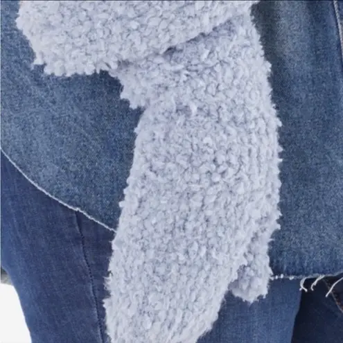 MUK LUKS POPCORN YARN MITTENS Blue