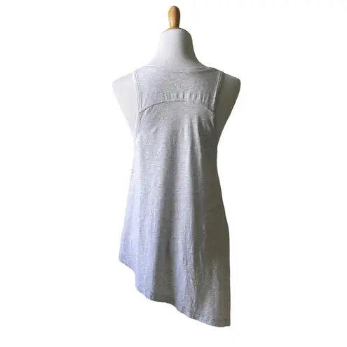 Lululemon  To The Point Tank Heathered Core Ultra Light Grey Size 6