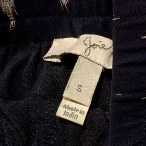 Joie  “Bogen” Dark Navy 100% Silk Shorts, Silk, Size S