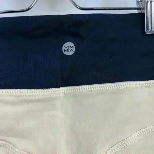 Vimmia Women's Meow Side Print Piped Half & Half Midrise Leggings Size S