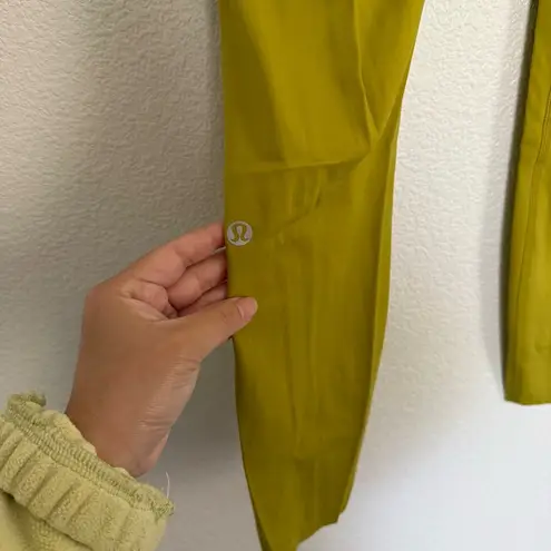 Lululemon NWT  Fast and Free High Rise Tight 25” Leggings 10 Golden Lime - Image 6