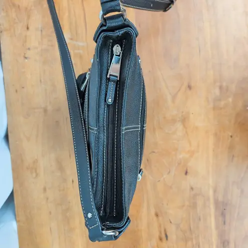 Tignanello Black Leather Cross