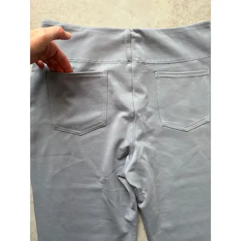 Halara High Waisted Flare Leggings Yoga Pants Women Size Large Grey Athletic NWT