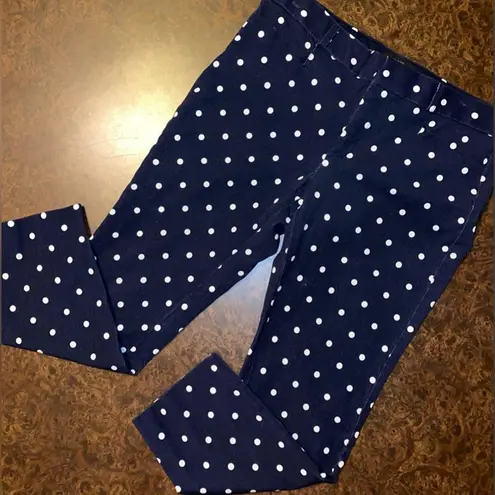 Banana Republic  Sloan Polka Dot Pant - size 8