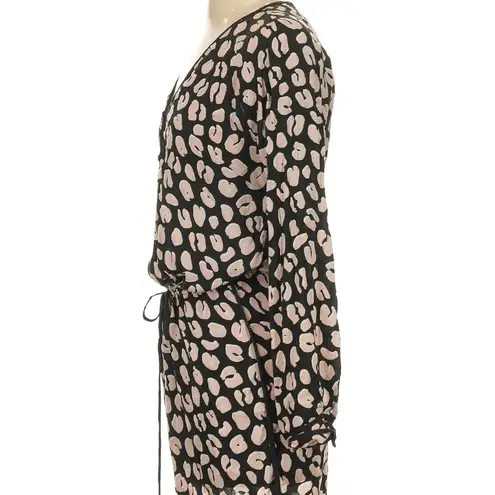 Veronica Beard Leopard Print Dress size 0 Silk