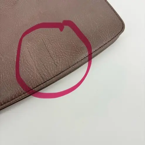 Matt & Nat Taupe Vegan Leather Crossbody Handbag Gray