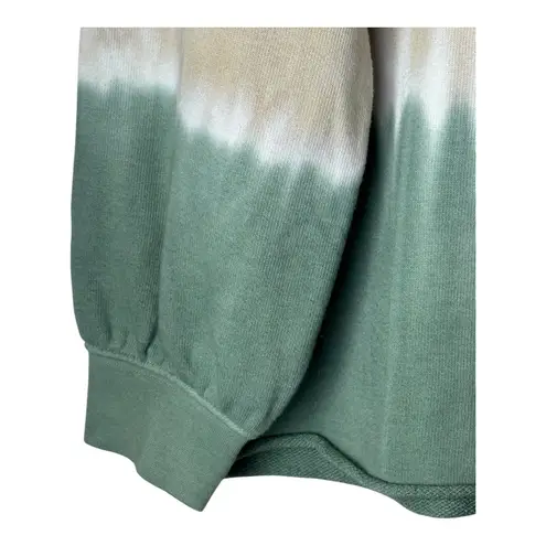 Rails Sweatshirt Women XS Orange Green Reeves Sherbert Tie Dye Athleisure Retro