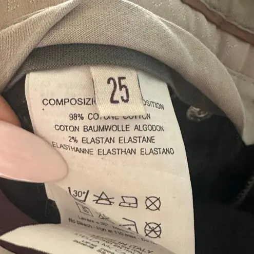 Stella McCartney 2008 Embroidered Slim Leg Jeans Size 25 NEW WITH TAGS