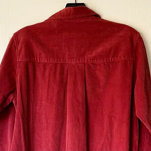 Frank & Eileen Rory Corduroy Maxi Shirtdress Long-Sleeve Spice Cotton XS EUC