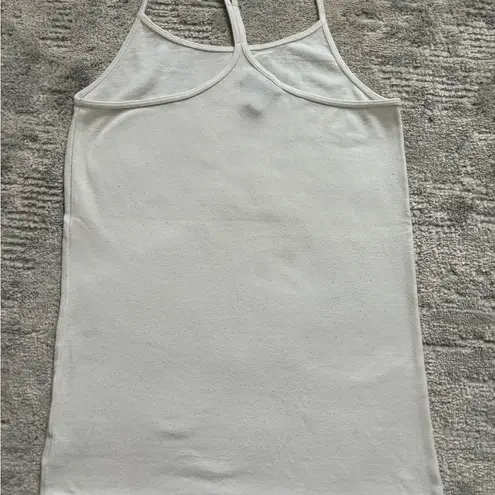 Cynthia Rowley White Racerback Spaghetti Straps Size L