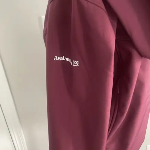 Avalanche burgundy Ski & Snow Jacket Lightweight Performance