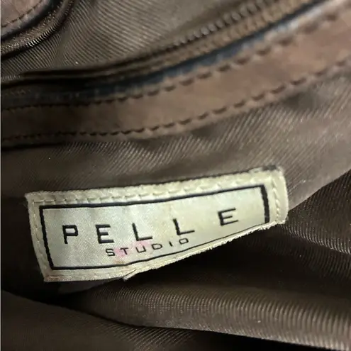 Pelle Studio Buttery Brown Leather Slouchy Bag