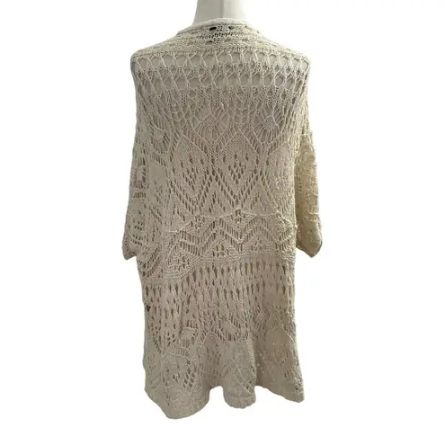 Atmosphere Bohemian Boho Cream Cover up Size S/M | 44-27