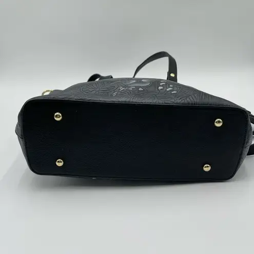 Anuschka Tooled Leather Crossbody Bag Adjustable Strap Cleopatra's Leopard Tote