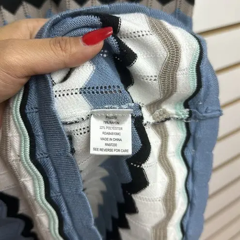 Crave fame Striped Knit Midi Dress Sweaterdress Sz Small