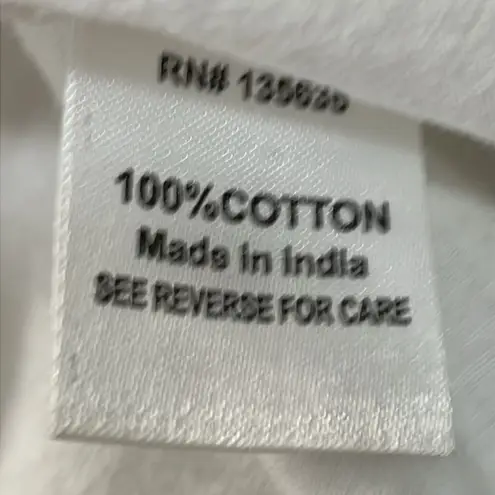 Love Sam White Ruffled Blouse with Flutter Sleeves