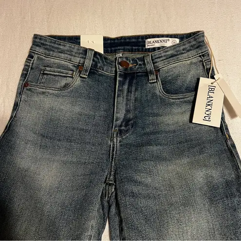 BLANK NYC NWT high rise mini flare jeans size 25