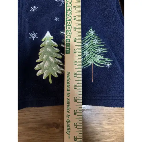 Breckenridge Women Size Large Full Zip Holiday Christmas Sweater Polyester City