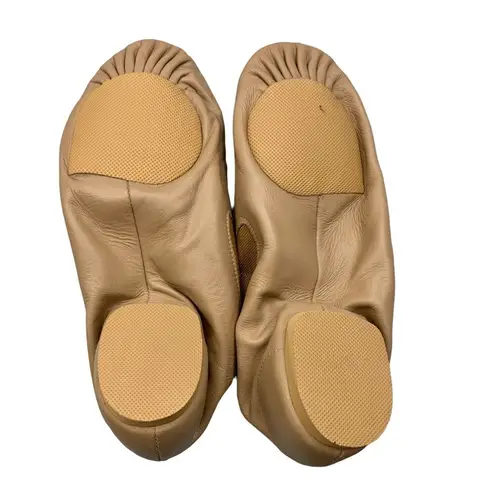So Danca Jazz Dance Shoes Split Sole Ankle Gore Bootie Jaden Caramel 11 Stretch Tan