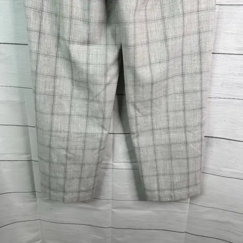 Babaton Aritzia Womens size Small Jimmy Pants Mid-rise Twill Trousers Light Gray