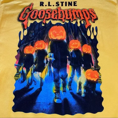 R.L. Stine Goosebumps Pumpkin Head Trick or Treaters T