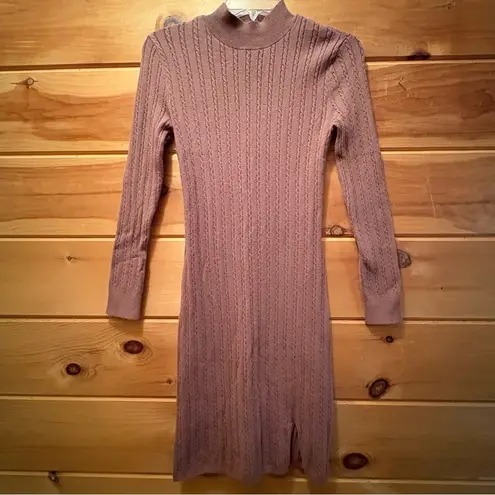 Abercrombie & Fitch  Brown Long Sleeve Dress with Timeless Elegance