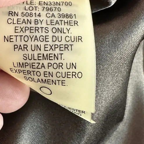 Elie Tahari Leather Silk XS Fringe Western brown layered cinched waist Rare Vest