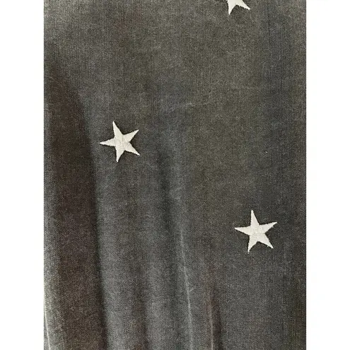 Vintage Havana Grey Star Jumpsuit Coveralls size Small NEW