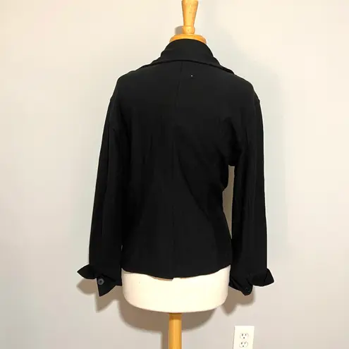 Lola Jeans Black Ponte Jacket Blazer