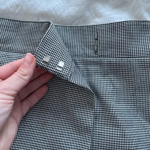 Brooks Brothers houndstooth Wrap Pencil Skirt Knee-Length