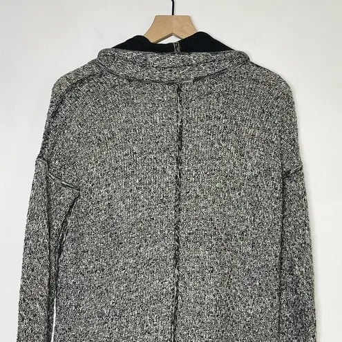 Lululemon  Post Practice Cardigan Sweater Women's Size 6 Gray Knit Long Sleeve